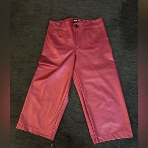 EUC Collette Leather cropped pants